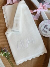Elegant Receiving Blanket